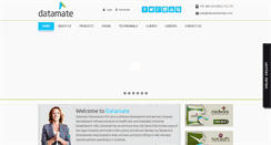 Desktop Screenshot of mail.datamate.in