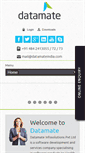 Mobile Screenshot of mail.datamate.in